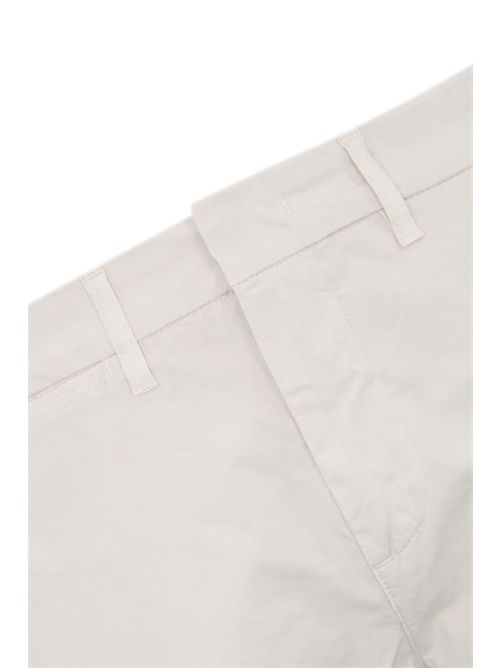 Pantaloni in popeline stretch Bianco FAY | NTM8650187T RSEB209